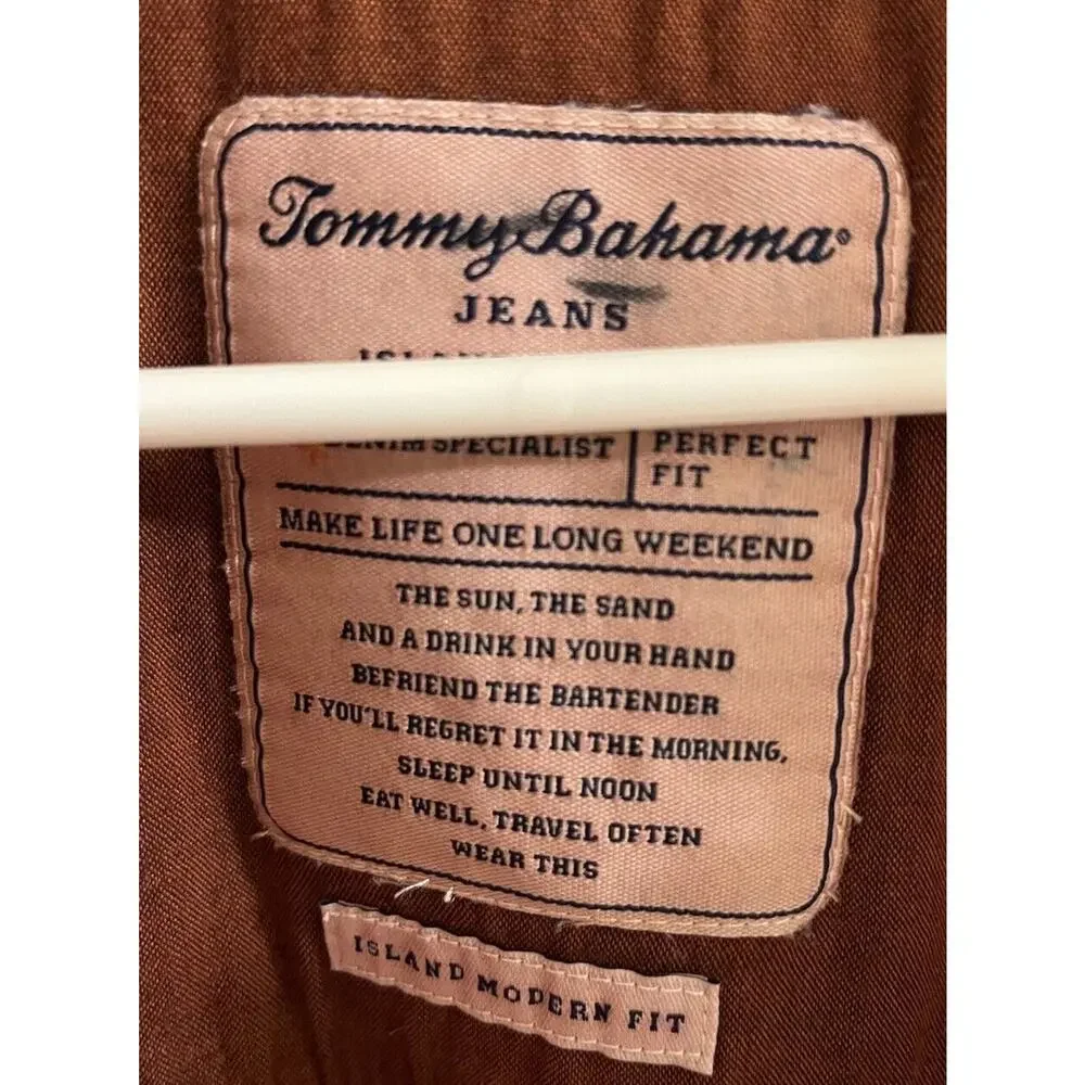 Tommy Bahama Sweater Mens XL Quarter Zip Long Sleeve Pullover Sweatshirt‎